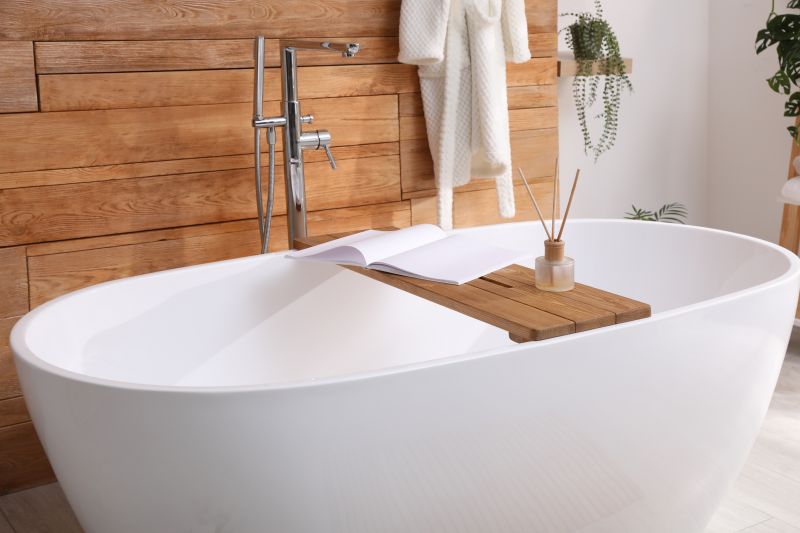 Alcove Bathtub with Storage